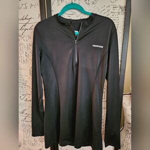 HISAWIN Black Long Sleeve Top